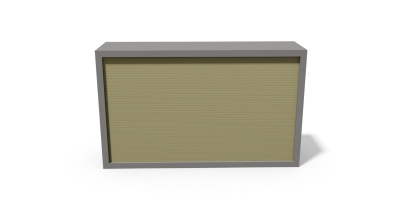 H2S & SOx & NH3 & VOC(Xylene) AMC filter (Box Panel)