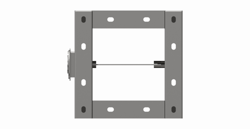 Multi-coated blade fire damper + PSP