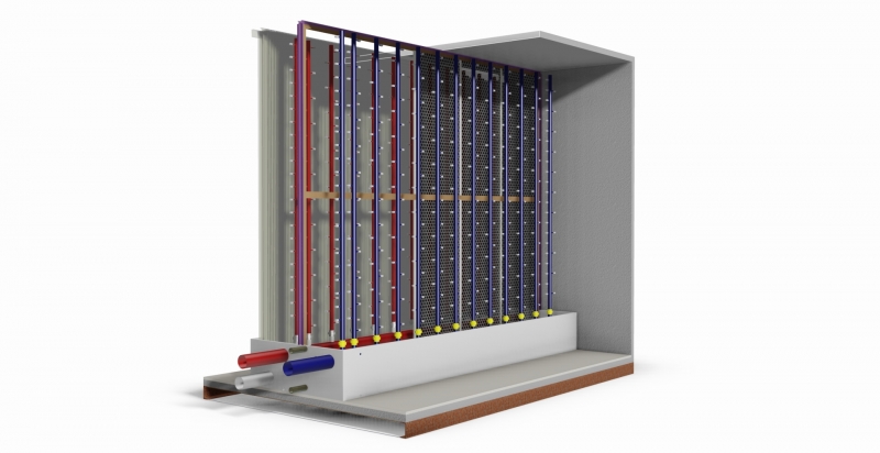 Micro gas molecules washing equipment